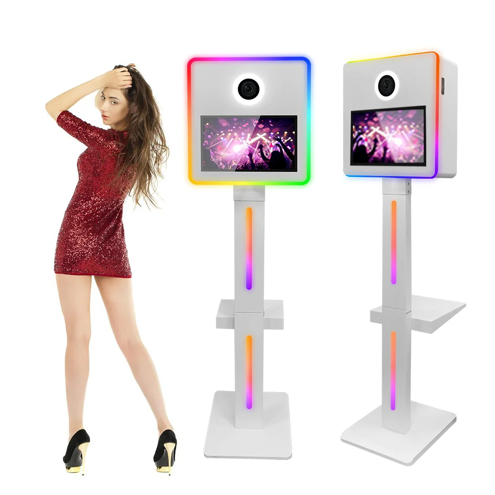 

Portable 15.6 Inch DSLR Photo Booth Shell LCD Touch Screen PhotoBooth Machine for Party Events