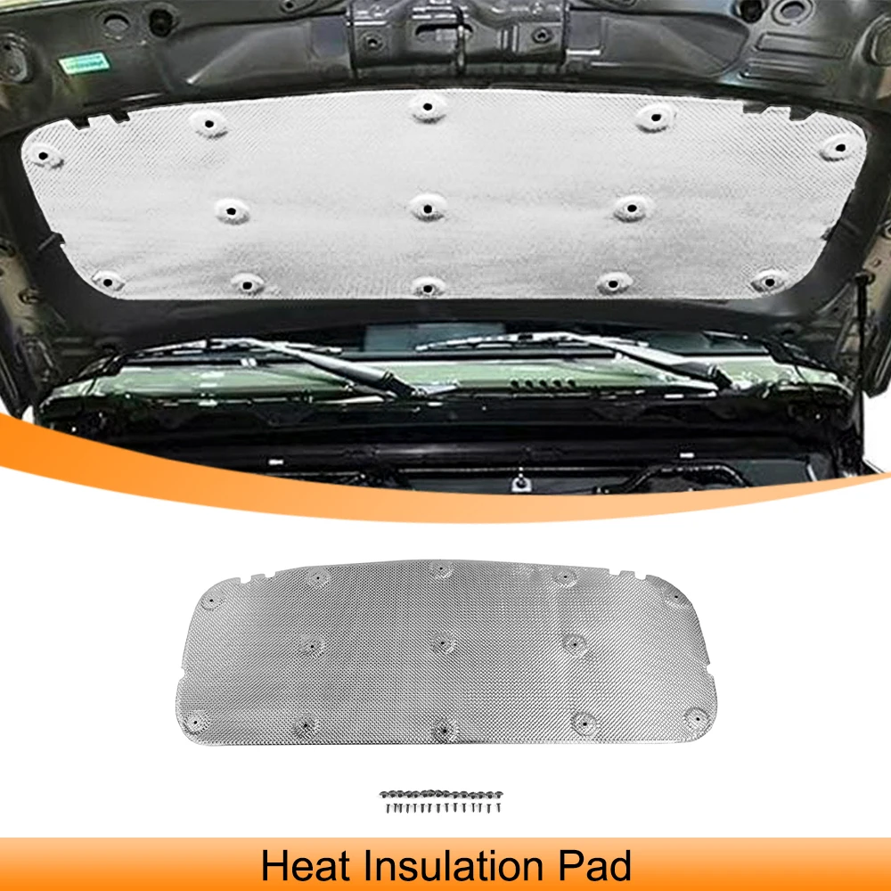 Car Heat Insulation Cotton for Suzuki Jimny GL XL 5-Door 2023 2024 Up Engine Hood Heat Sound Deadener Pad Interior Accessories