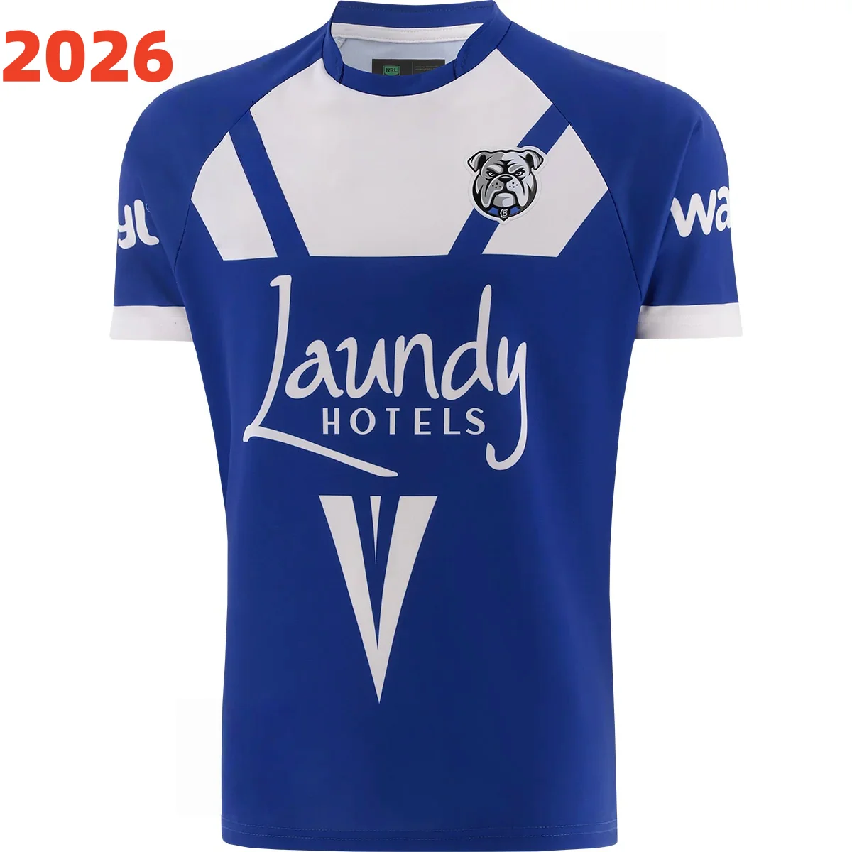 2026 قمصان Bulldogs للرجال Home and Away (طباعة رقم الاسم المخصص) #2