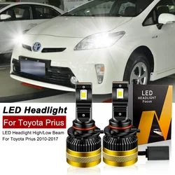 Bombillas LED para faros delanteros de coche, luces altas y bajas, para Toyota Prius 2010, 2011, 2012, 2013, 2014-2017, 9005, HB3, H11, CANbus, 6000k, 2 piezas, 30000lm