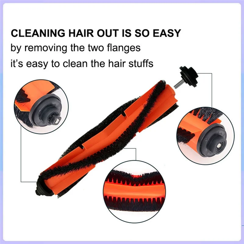 A20M فلتر HEPA لشاومي Mijia G1 روبوت مكنسة كهربائية أساسية فرشاة جانبية رئيسية Mijia جهاز آلي لتنظيف الأتربة أجزاء للمنزل