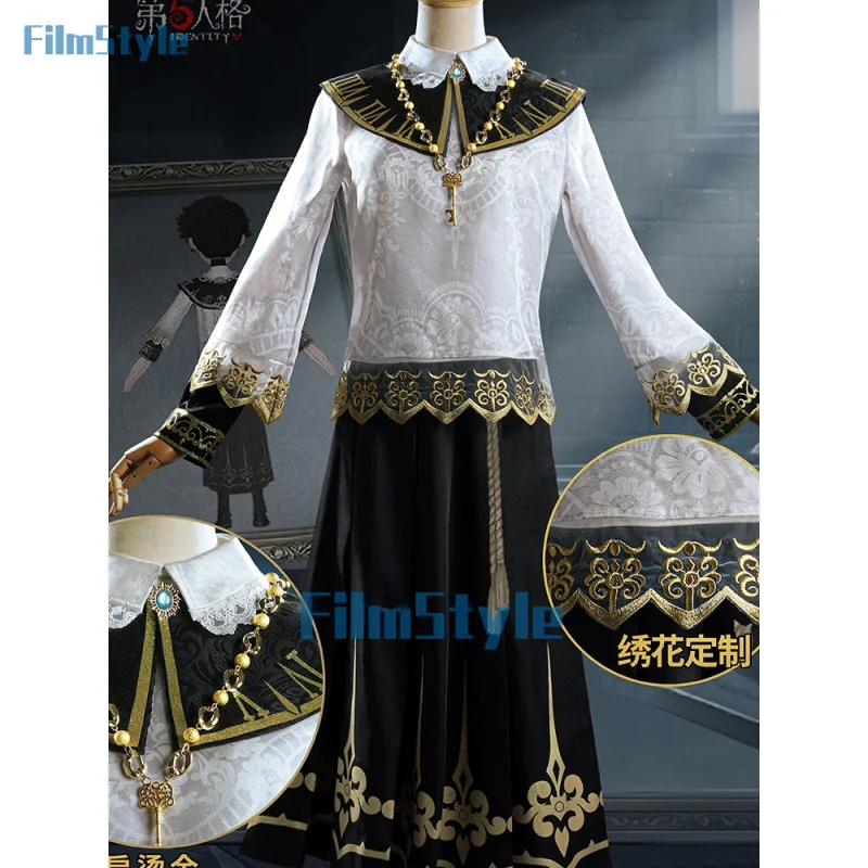 Game Identity V Embalmer Cosplay Watchman Outfit Aesop Carl Cosplay For Halloween Carnival Uniform Christmas Prop Role Play