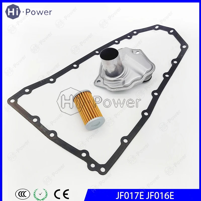 

JF017E JF016E Auto Transmission Clutch Oil Filters W/Pan Gasket for 31728-29X0A Nissan Car CVT (CVT8) (RE0F10E)