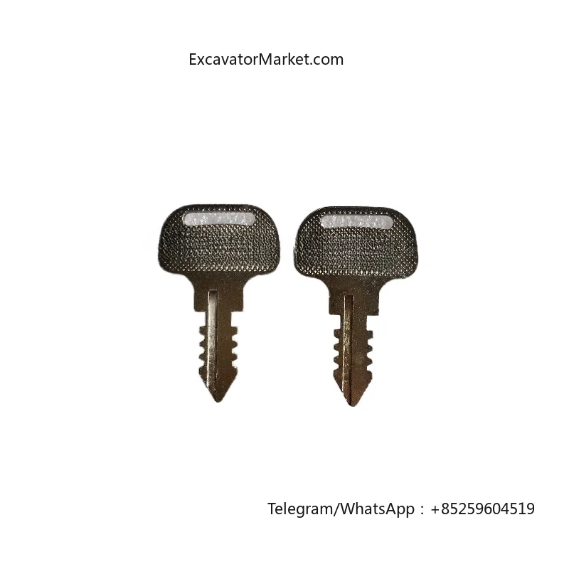 Excavator Spare For Kubota Tractor 2 Pcs 393 18510-63720 Ignition Key Excavator Accessories