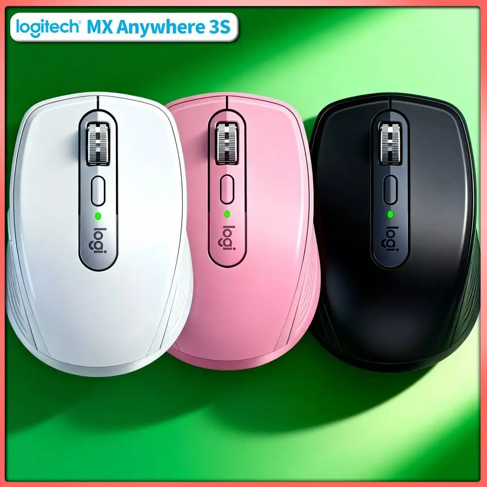 Office MX Anywhere 3S Mouse - 8000 DPI, Hyper-Scroll Wheel, Fast Charge, Ideal for Watch Distributor Stock Check Routine