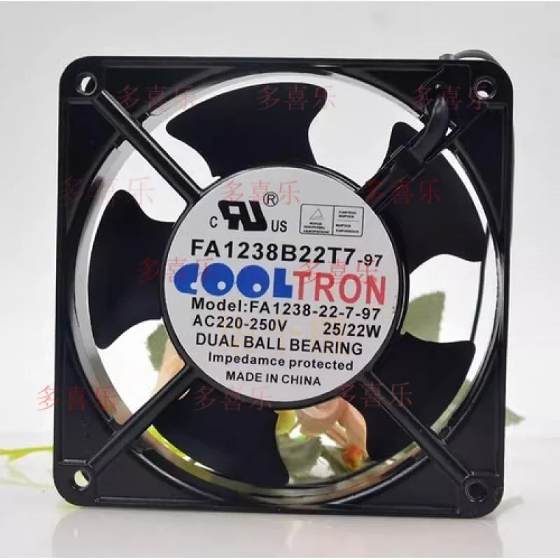 WW ل كولترون FA1238-22-7-97 AC220V-250V 25/22 واط 120*120*38 مللي متر مروحة التبريد #1