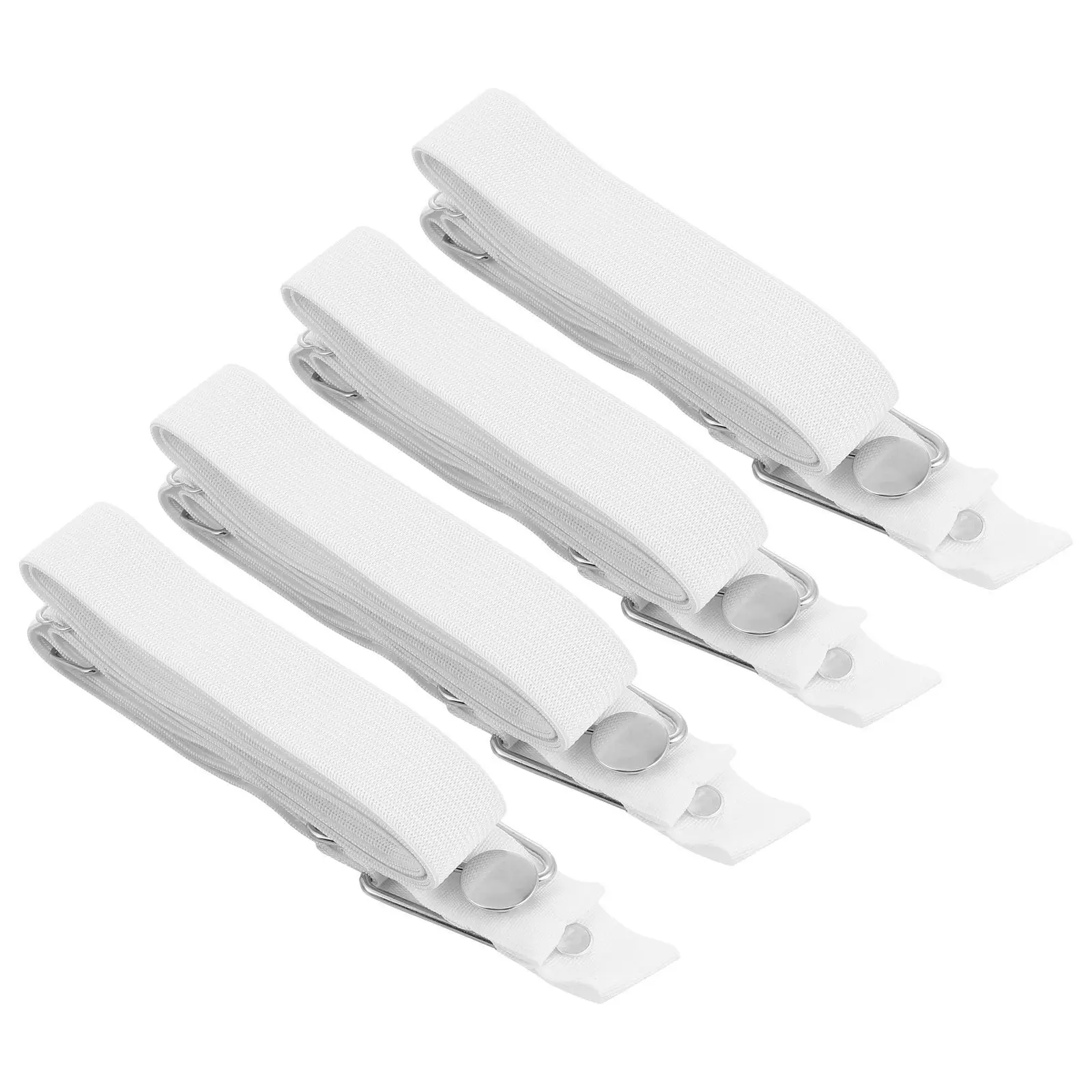 

4Pcs Bed Sheet Fixator Strong Snap Lock Clasps Secure Flat Fitted Sheets Anti-Skid Quilt Cover Fixator for Deep Sleep Comfort