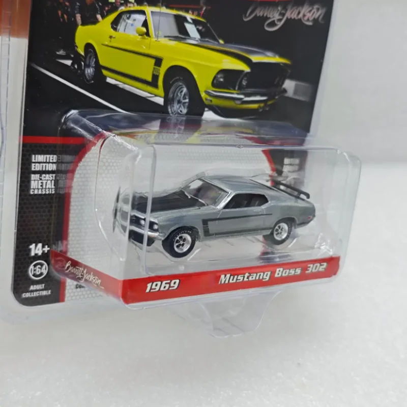 

Greenlight 1:64 1969 Mustang Boss 302 Varnish Version Alloy Car Model Static Collection Decorated Holiday Toys Souvenir Gift