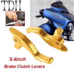 Motorcycle CNC Brake Lever Clutch Levers 2finger Gold Handle Control For Harley Freewheeler Road Glide Limited FLTRK FLTRX 17-20