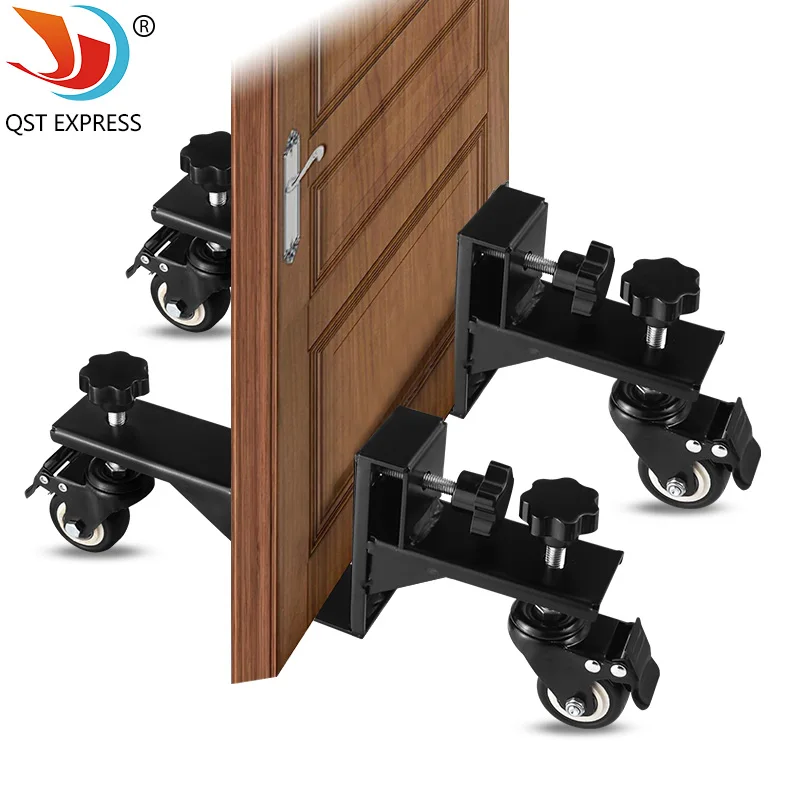 

1pc Heavy Duty Door Panel Handling Trolley Sliding Roller Supermarket Cargo Movable Wheel Rack for Panel Convenient Transport