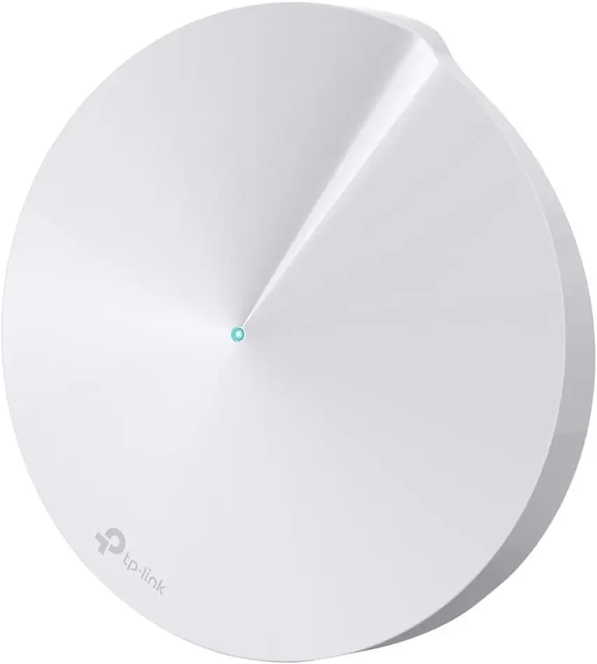 

TP-Link Deco M5 - AC1300 Wifi Mesh, Doble Banda 2,4 GHz/5 GHz, 2xPuertos Gigabit, CPU de 4 núcleos, Función Router y Punto