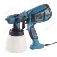 HVLP 800W Electric Spray Gun Portable Latex Paint Sprayer Industrial Home Improvement Rechargeable Electric Spray Gun