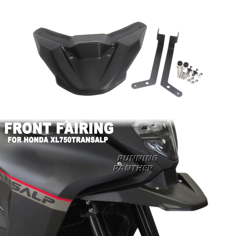 For HONDA XL750 TRANSALP 2023 2024 Nose Fairing Cowl Extension Wheel Cover XL 750 Transalp Motorcycle Front Beak Fender Extender