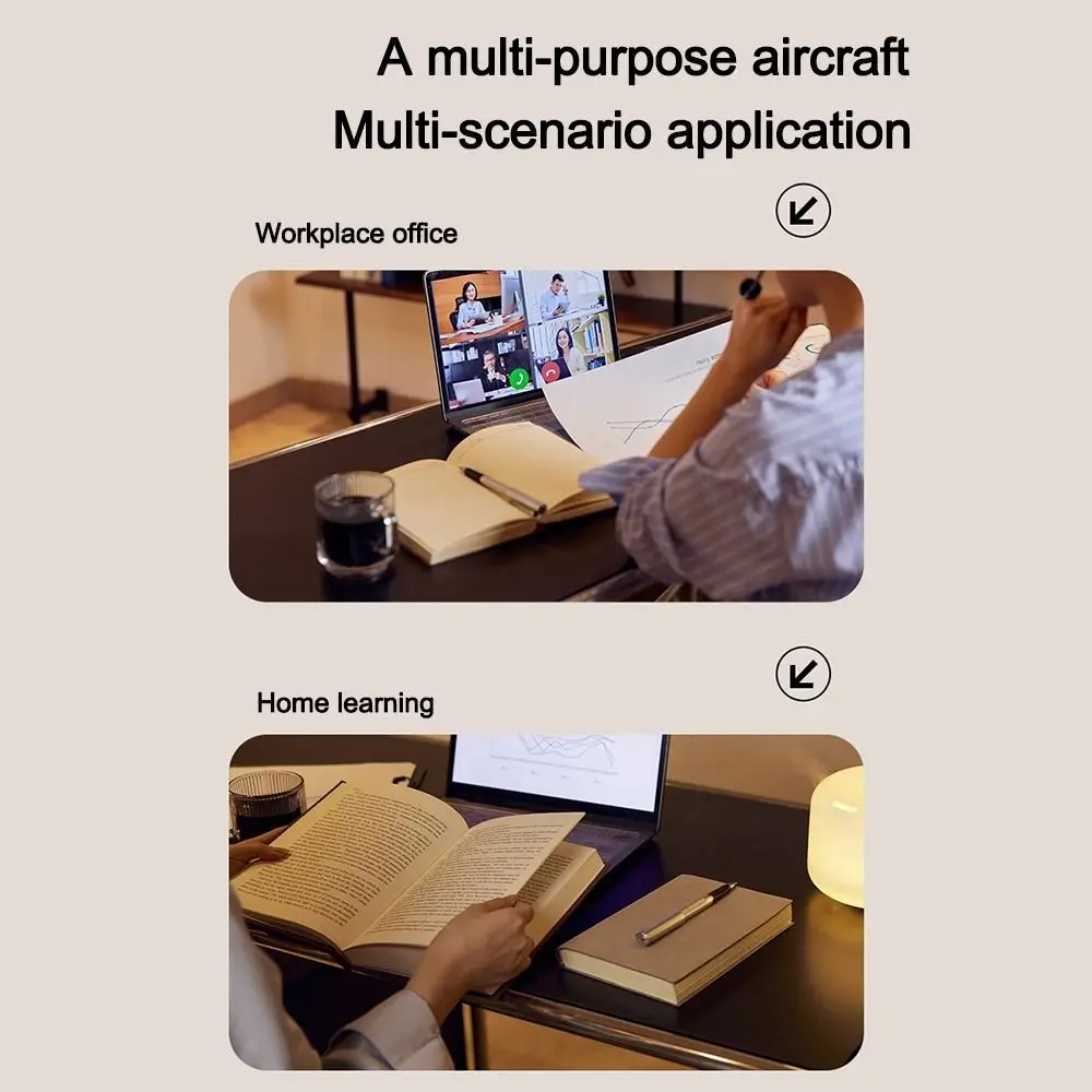 Rotating Computer Arm Rest Pad Attachable Ergonomic Desktop Wrist Rest Support Adjustable Keyboard Armrest Extender
