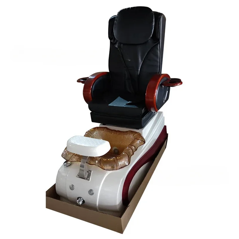 

Pedicure Chair Feet Professional Spa Luxury Foot Tub Rest Nail Supplies Manicure Armchair Hair Wash Station Salon Furniture