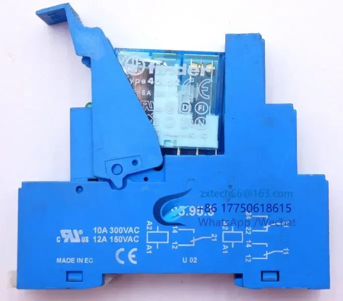 Finder 4052 Steckrelais + 95.95.3 Socket + 99.80.9.024.99 Steckmodul --_42aad6e0