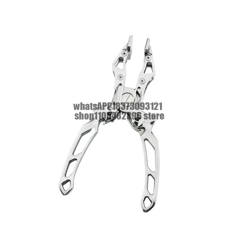 Flat-mouth leather pliers, straight-end edge-folding pliers, edge-clamping edge-pressing multi-functional leather tools
