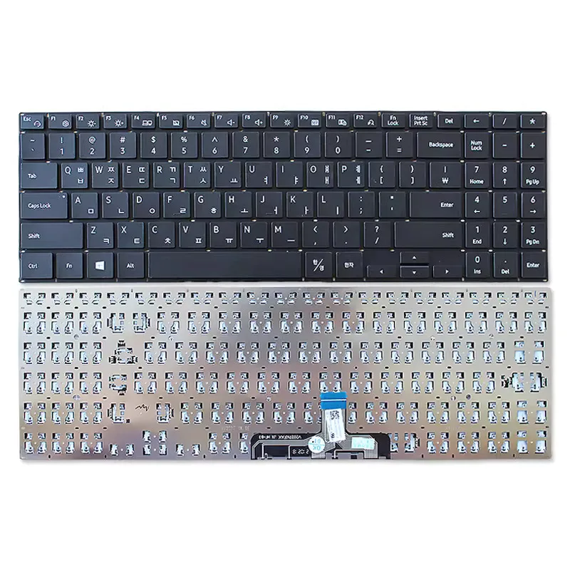 For Samsung NP550XCJ 551XCJ 550XCR 550XCR Laptop Palmrest Keyboard with Korean Language - view 5