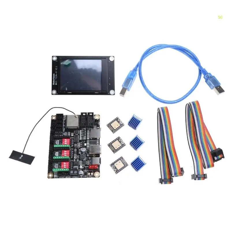 DLC32 GRBL Offline Controller 3D Engraver Control Board TS24-R Touch-Screen Dropship