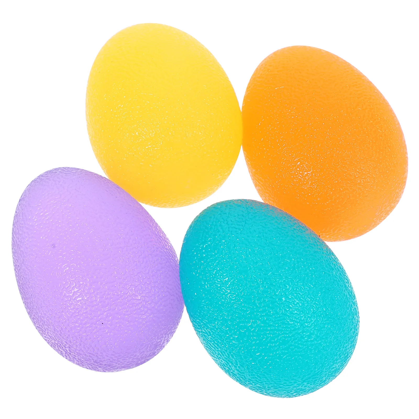

4Pcs Grip Balls Hand Exercise Finger Strength Fitness Equipment Colorful Stress Relief Hand Massage Ball Finger Massage Ball