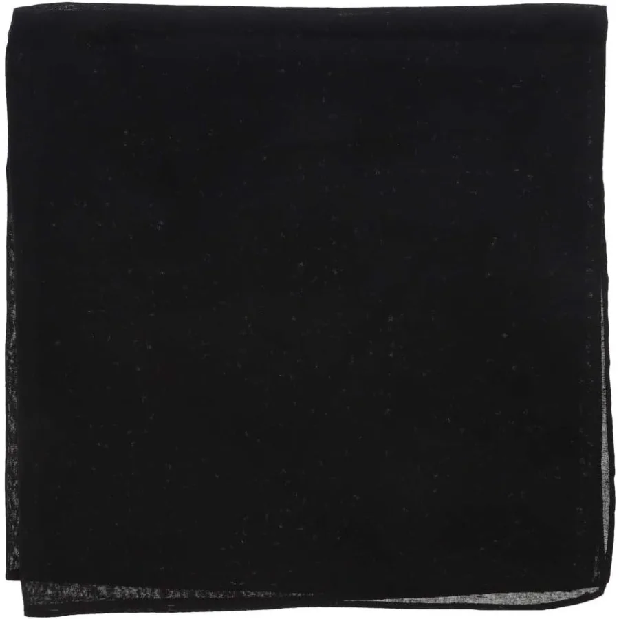 باندانا بلون موحد للمغامرات الخارجية مثالية للسفر الصيفي وإكسسوارات الموضة قماش خفيف الوزن وجيد التهوية مع