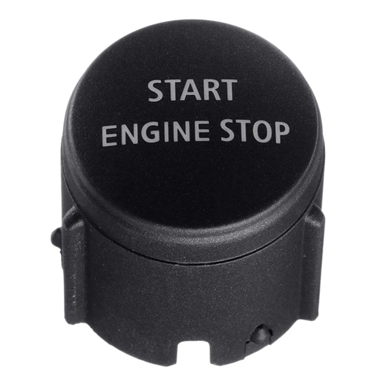 Start Stop Engine Switch Push Button Cover for Land Rover Range Rover Sport Edition 2010-2013 Discovery 4 2010-16 Black