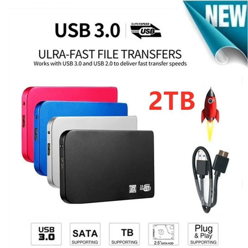 

Mobile hard disk USB3.0 500GB/1TB/2TB/4T/8T