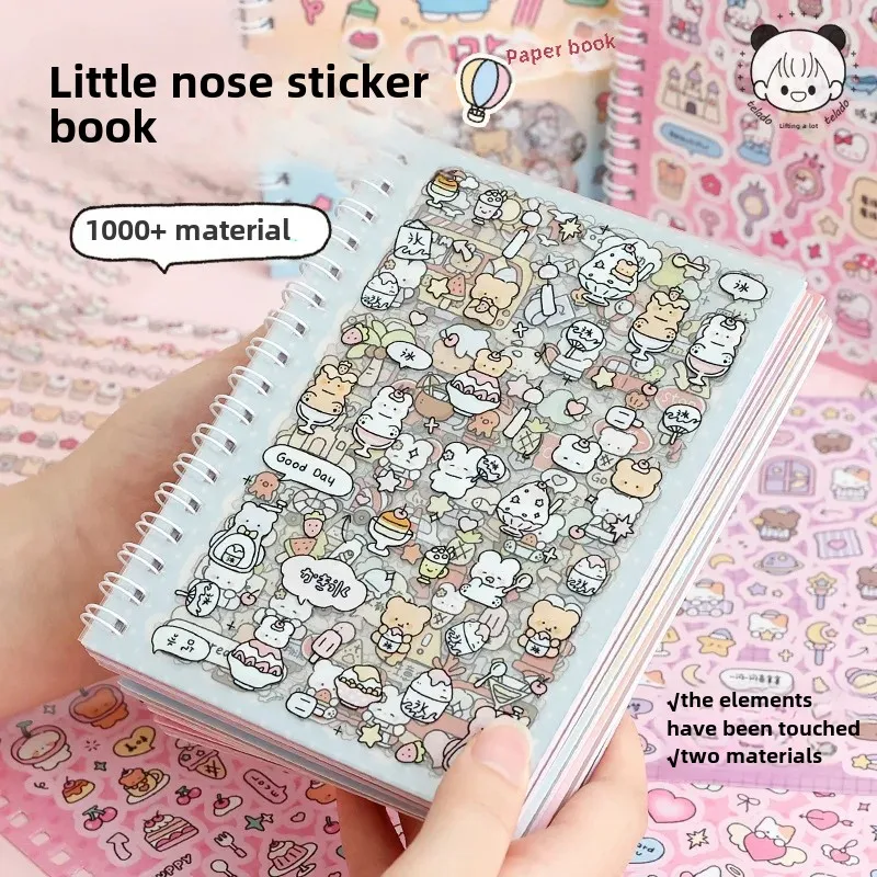 Cute Cartoon Stickers Set For Office Culture Education Supplies Small Picture Decorative Stickers Crafts For Children