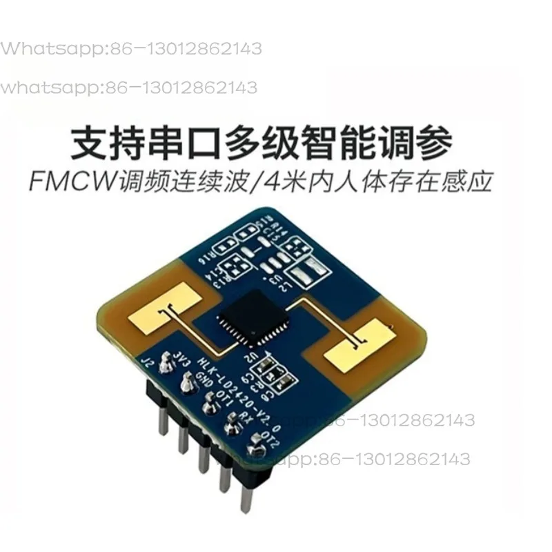 24G mmWave Human Presence Radar Module HLK‑LD2420 Micro‑Motion Detection Sensor For Advertising Screen