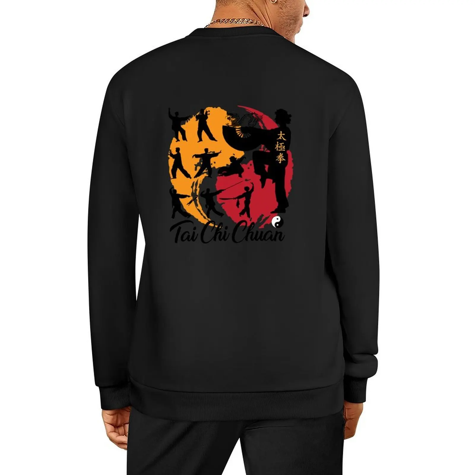 

Tai Chi Chuan Pullover fashion men anime clothes anime clothing autumn new products hooded sweatshirt for men