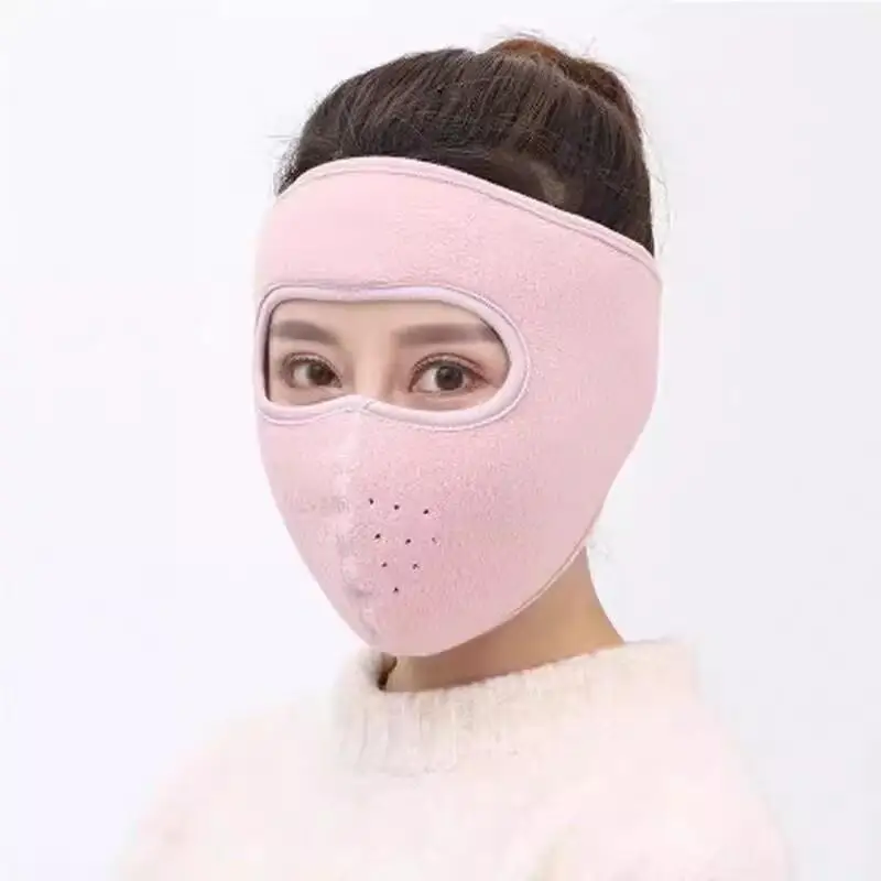 Thickened Neck Protection Face Mask Unisex Winter Windproof  Vehicle Riding Full Face Mask Autumn Winter Dustproof
