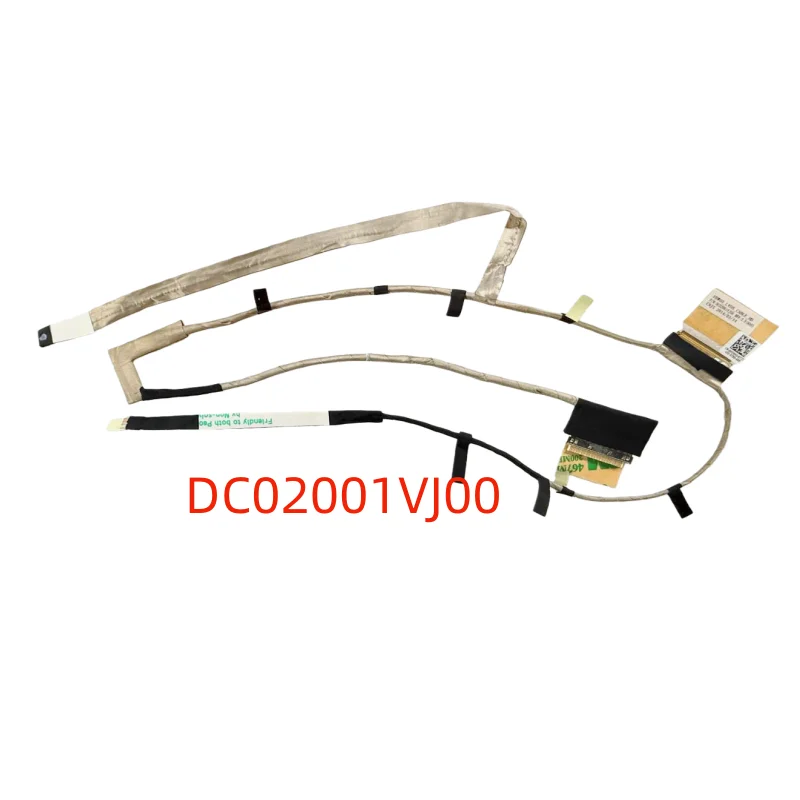 For Dell Inspiron 3521 3537  DC02001VJ00 0HD9HG VBW00 LCD LED LVDS HD Touch LCD FHD+ Normal Camera Cable 40PIN