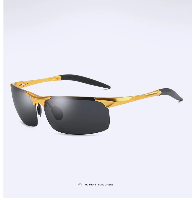 3PCS HD Polarisierte Radfahren Sport Schutzbrille Männer Im Freien Sonnenbrille Lauf Brillen Aluminium Magnesium Brille – Detail 14