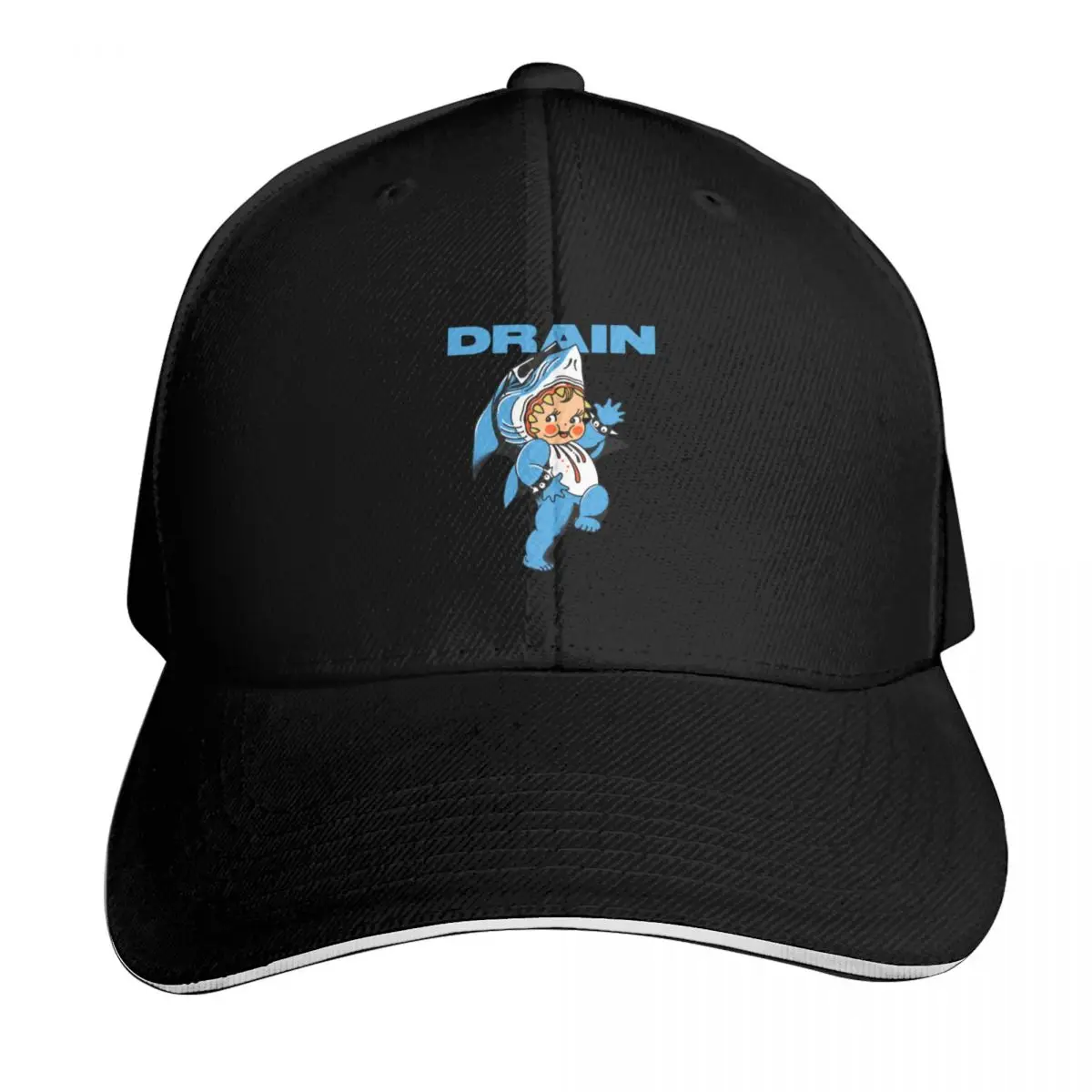 DRAIN BAND Essential Baseball Cap Gift for Him Her Casual Daily Wear Quick Dry Performance