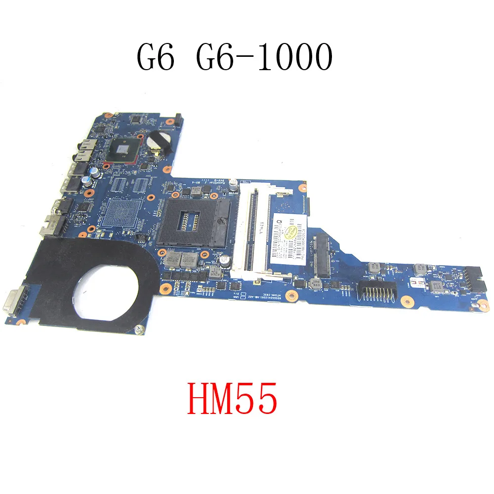 

Материнская плата yourui для ноутбука HP Pavilion G6 G6-1000, материнская плата HM55 UMA DDR3 639521-001 6050A2412201, полностью протестированная