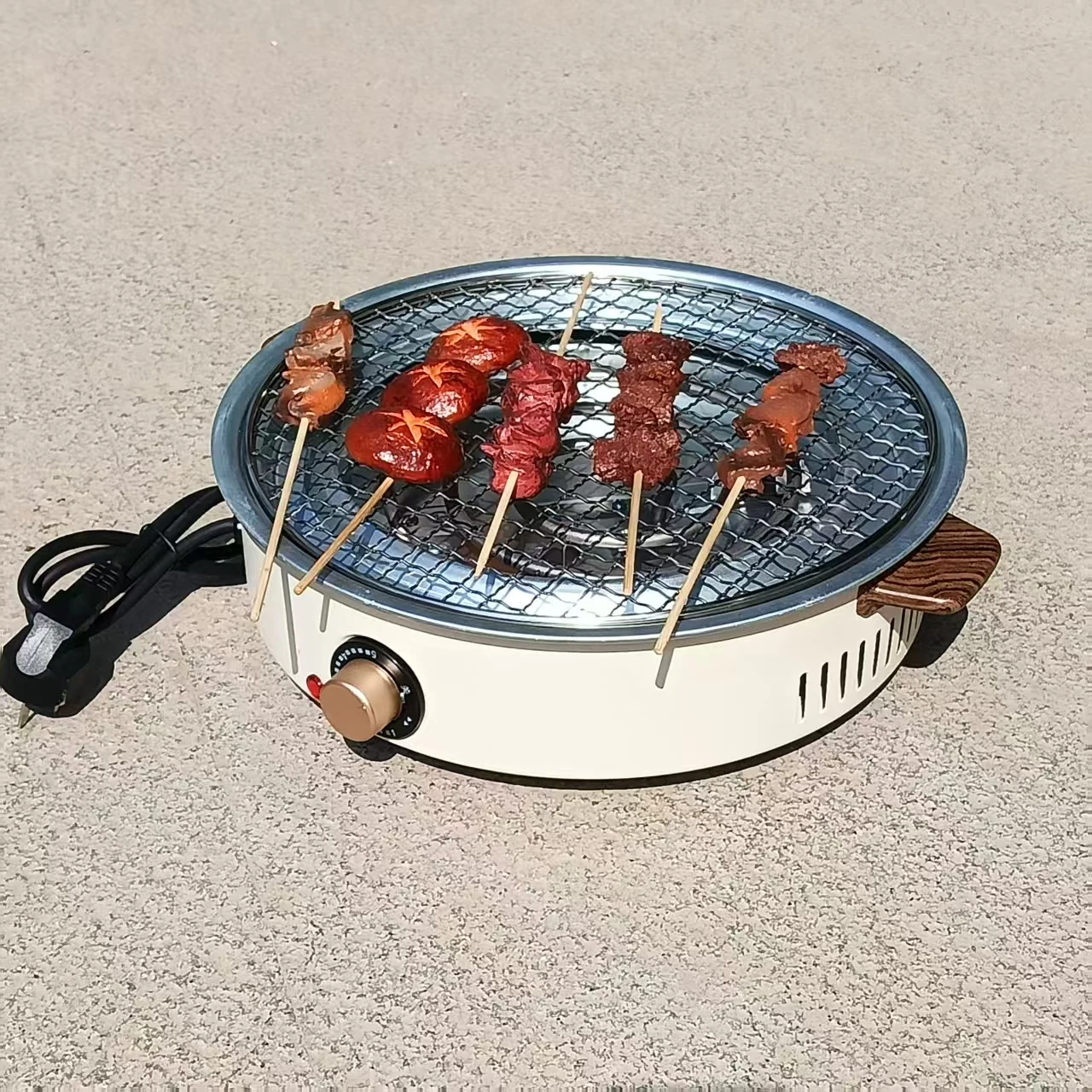 

High Quality Multifunctional Electric Grill Pan Factory Direct for Indoor Outdoor Household Use Cars RVs Detachable Plate