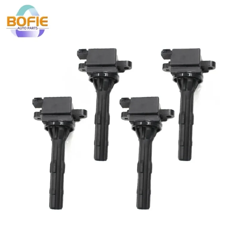 4 PCS Ignition Coil 90048-52130 For T oyota Avanza Cami Duet Sparky K3VE 1.3L