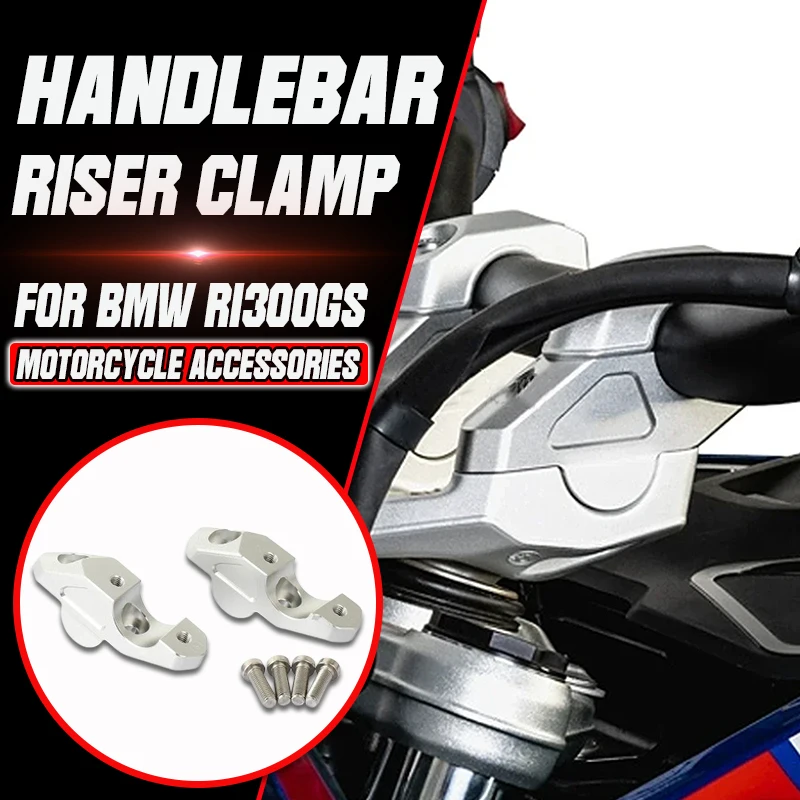 

For Bmw R 1300 GS R1300gs R1300GS ADV R1300GS Adventure 2023-2025 2024 New Motorcycle Handlebar Riser Bar Mount Handle Clamp Kit