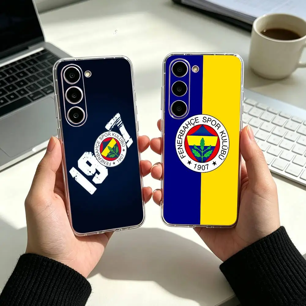 T-Turkey Fenerbahce-E   Phone Case For Samsung A25 A15 A05 A54 A34 A24 A14 Transparent Silicone Phone Cover