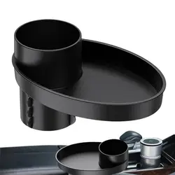 Car Food Tray For Driver Car Seat Plate Cup Holder Car Drinking Holder Snack Tray Car Debris Tray Water Cup Holder Dessert Plate