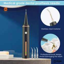 Xiaomi Mijia Ultrasonic Electric Dental Cleaner Teeth Whitening Belt HD Camera Dental Calculus Tartar Removal Tool Cleaning