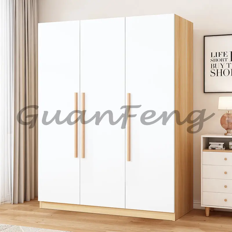 Simple wardrobe household bedroom small rental room adult storage