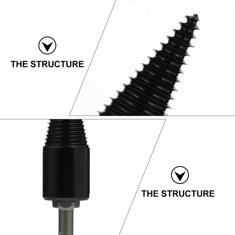 

1 set 42Mm Wood Splitting Drill Bit Hex Round Square Shank For Hand Electric Hammer Drill Firewood Splitter Tool Impact