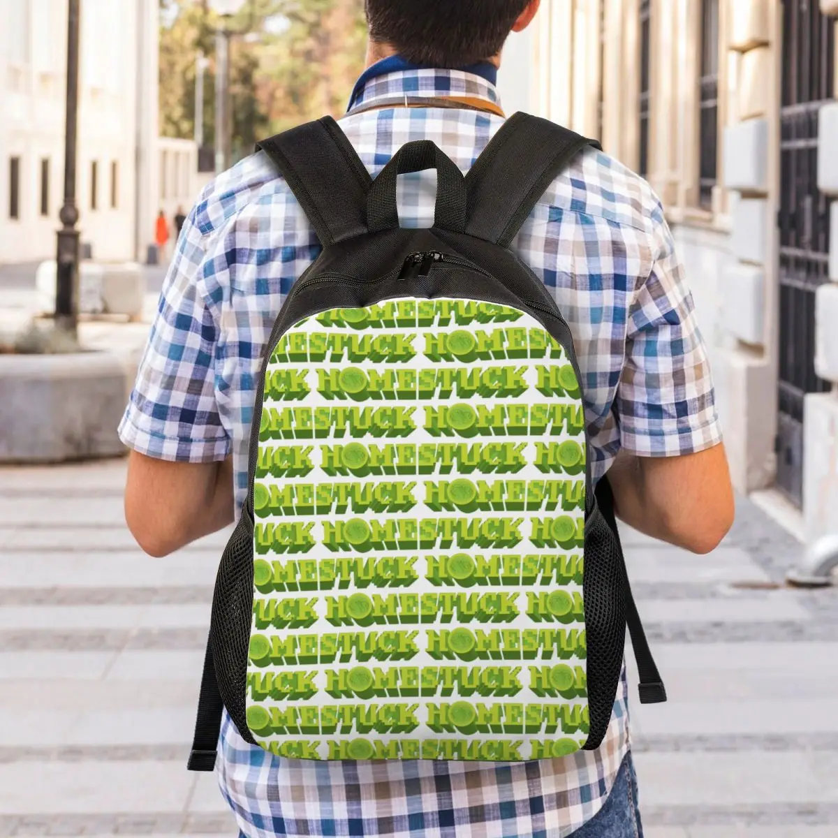 Homestuck Wheel Anime Backpack Student Boys Girls BookBag School Bag Computer Shoulder Bags