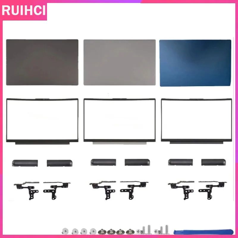 

New Laptop Part LCDBack Cover Front Bezel Hinges Part Replacement For Ideapad 5 15IIL05 15ARE05 15ITL05 15ALC05 2020 2021