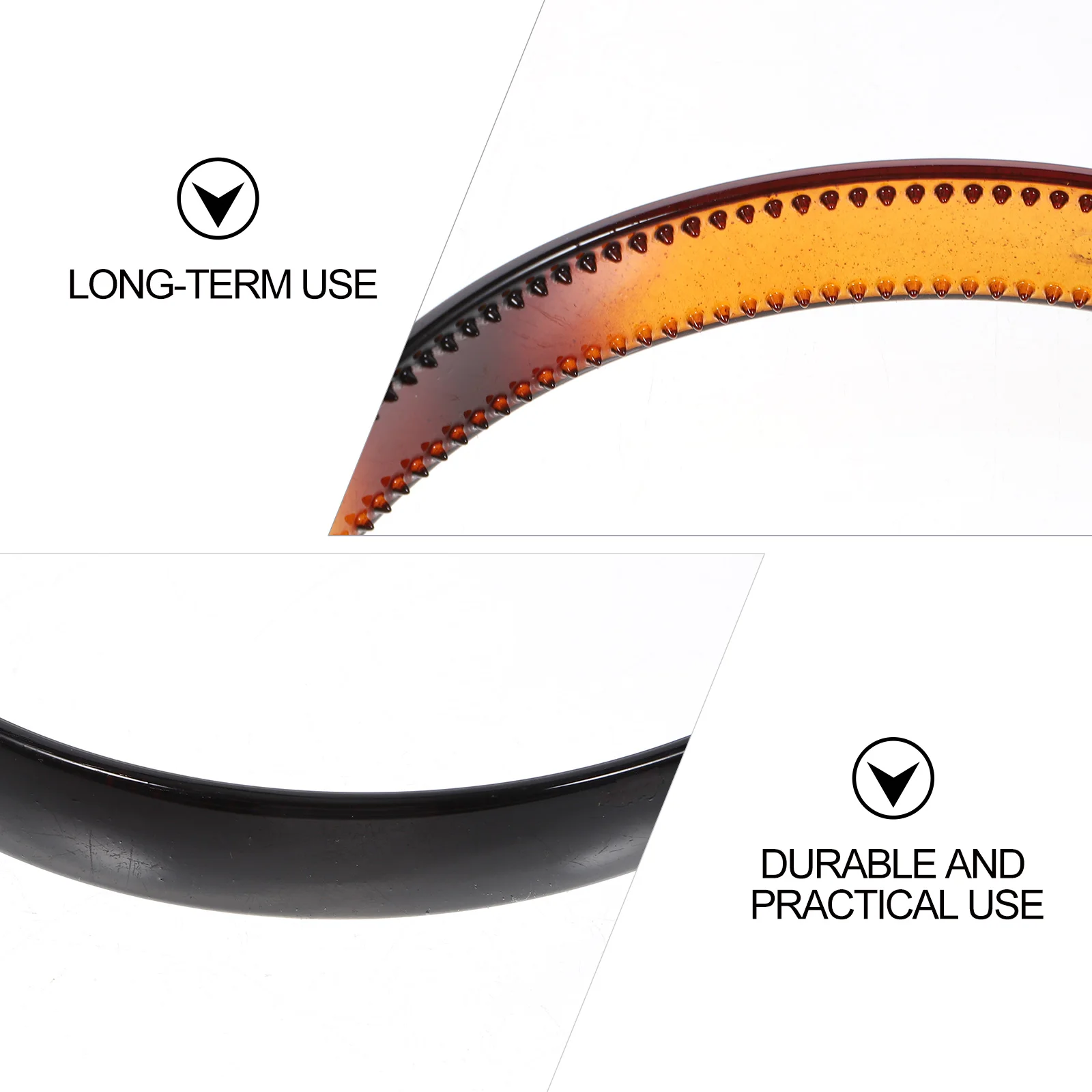 

2Pcs Fashion Hair Hoop Simple Headband AntiSlip Teeth Design Women Accessories Daily Occasions Party Engagement Gift Hair Care