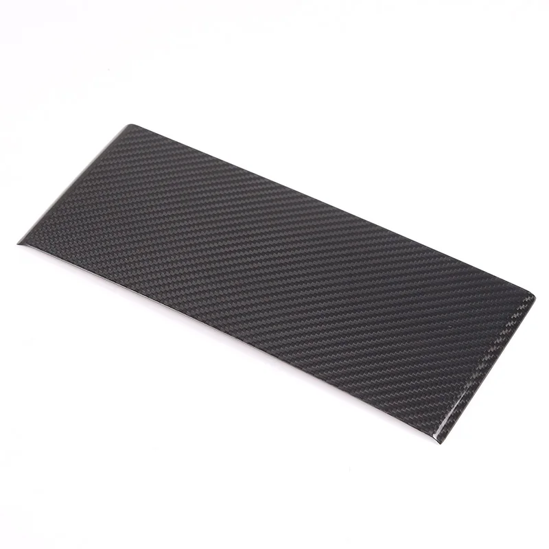 Real Carbon Fiber For Range Rover Vogue 2024 Car Center Navigation Lower Decorative Panel Cover Sticker Car Accessories