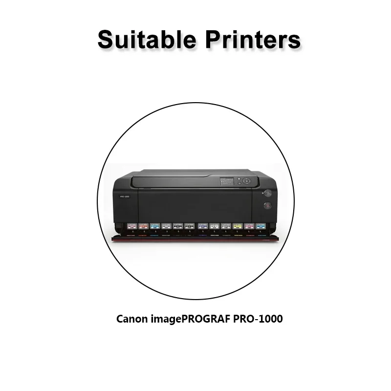 PFI-1000 PFI1000 Printer Chips Permanent Cartridge Chip ARC Chip For Canon imagePROGRAF PRO-1000 PRO1000 Printer Reset Chips IC