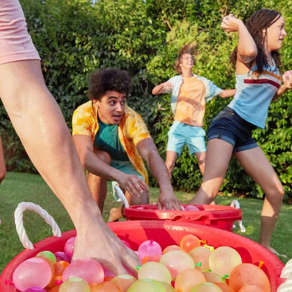 111Pcs Funny Water Polo Ball Summer Pool Party Polo Beach Summer Outdoor Game Interaction Quick-Fill Water Ball Toys