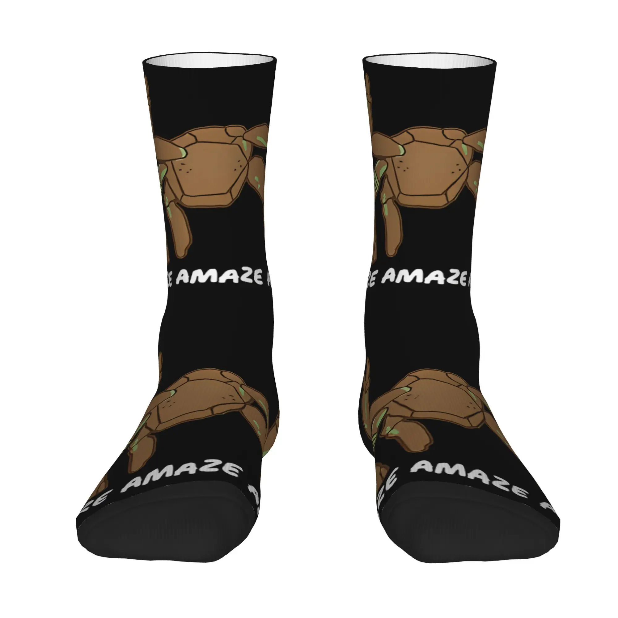 1 Pair Hip Hop Vintage Fist My Bump Movie Crazy Men's Sock Project Hailing Mary Street Style Pattern Printed Funny Sock